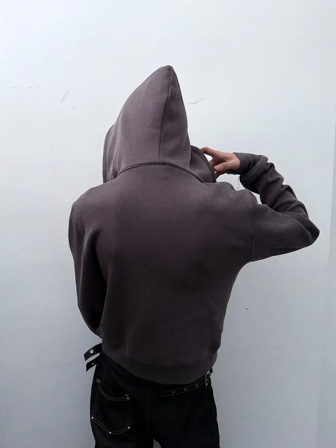 PAIKI | Studded Rebel Girl Visual Hoodie