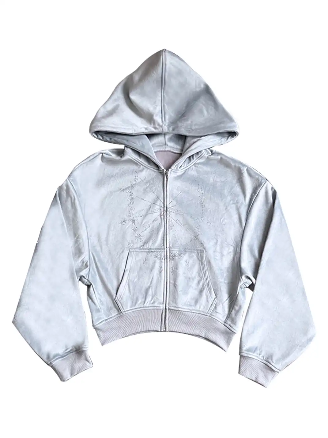 PAIKI | Light Sorcerer Zip-Up Velvet Hoodie