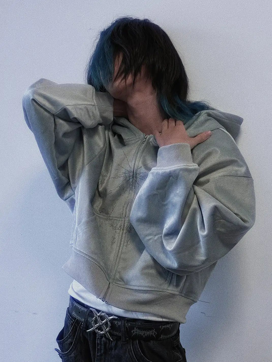PAIKI | Light Sorcerer Zip-Up Velvet Hoodie