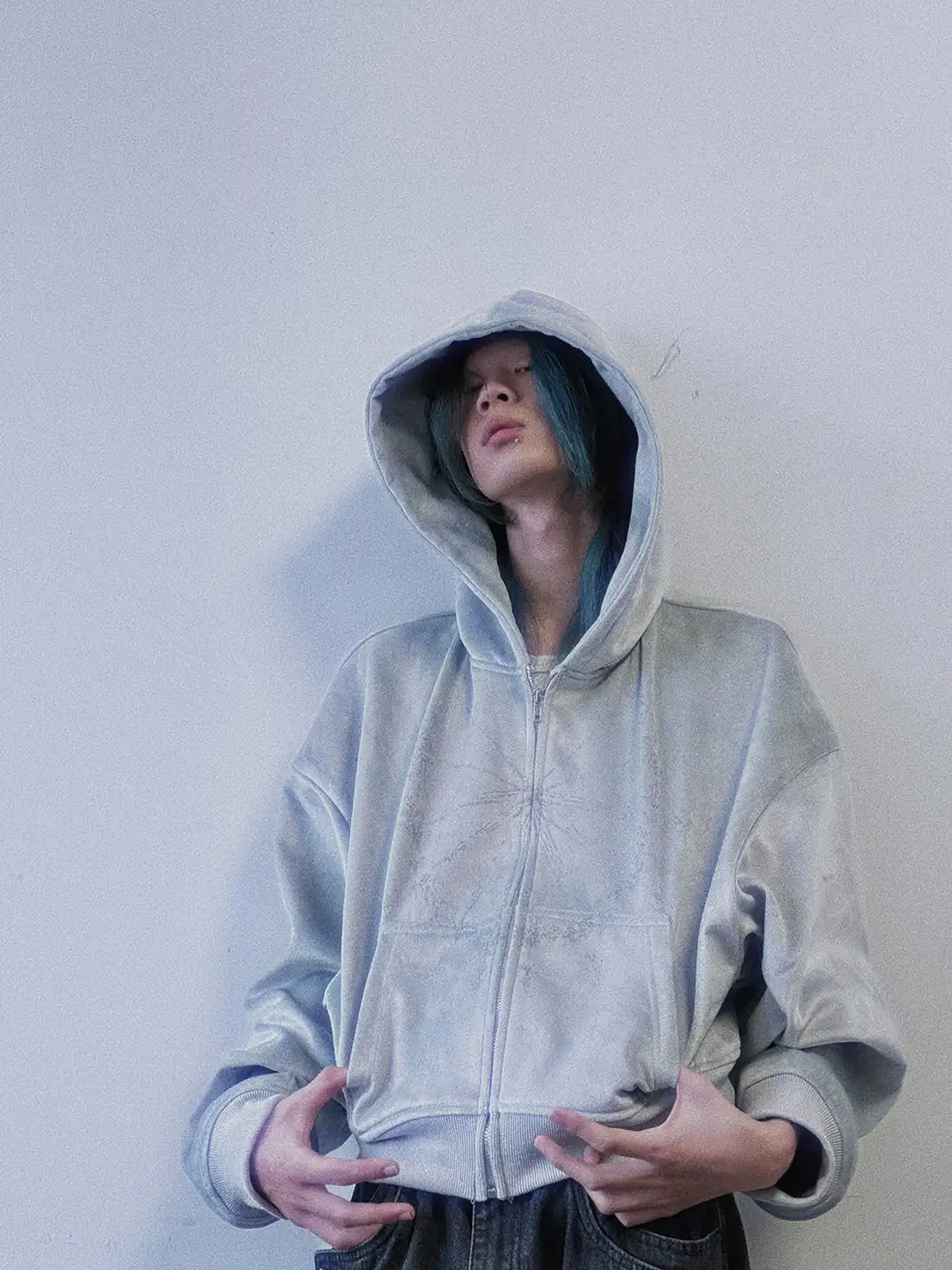 PAIKI | Light Sorcerer Zip-Up Velvet Hoodie