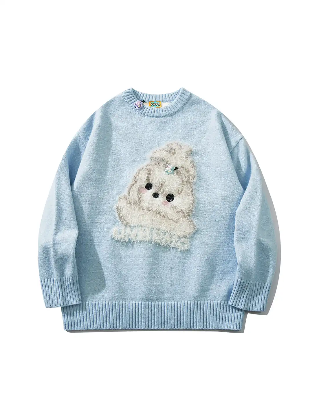 BIGGOLD | Cute Plush Dog Knit Sweater