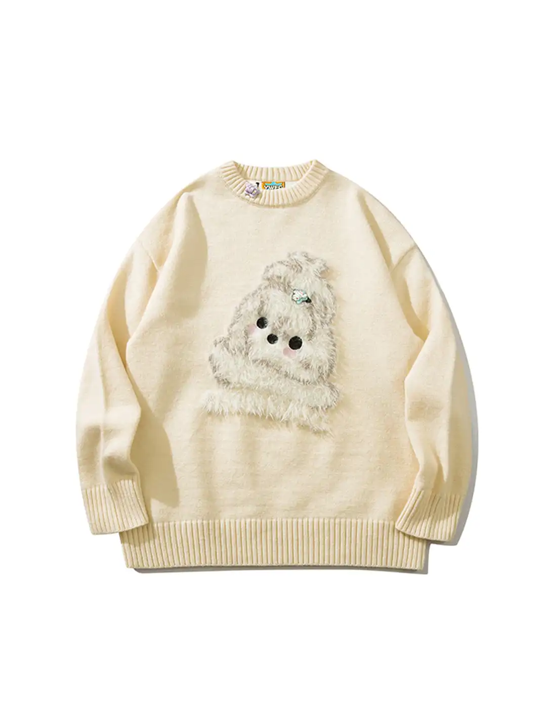 BIGGOLD | Cute Plush Dog Knit Sweater