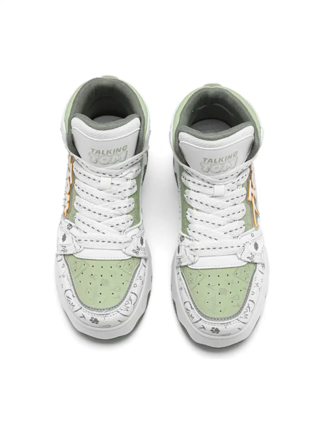 TALKING TOM | Graffiti High-Top Sneakers
