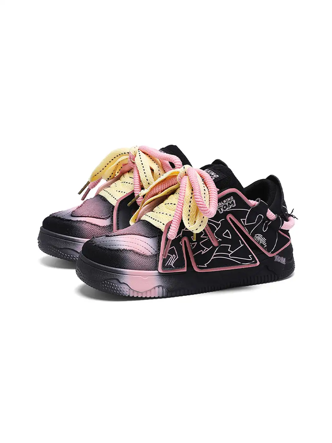 TALKING TOM | Color-Blocked Casual Sneakers