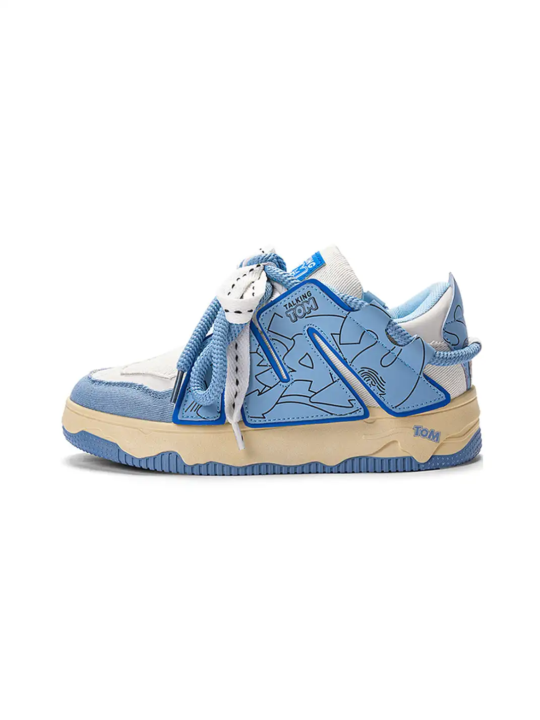 TALKING TOM | Color-Blocked Casual Sneakers