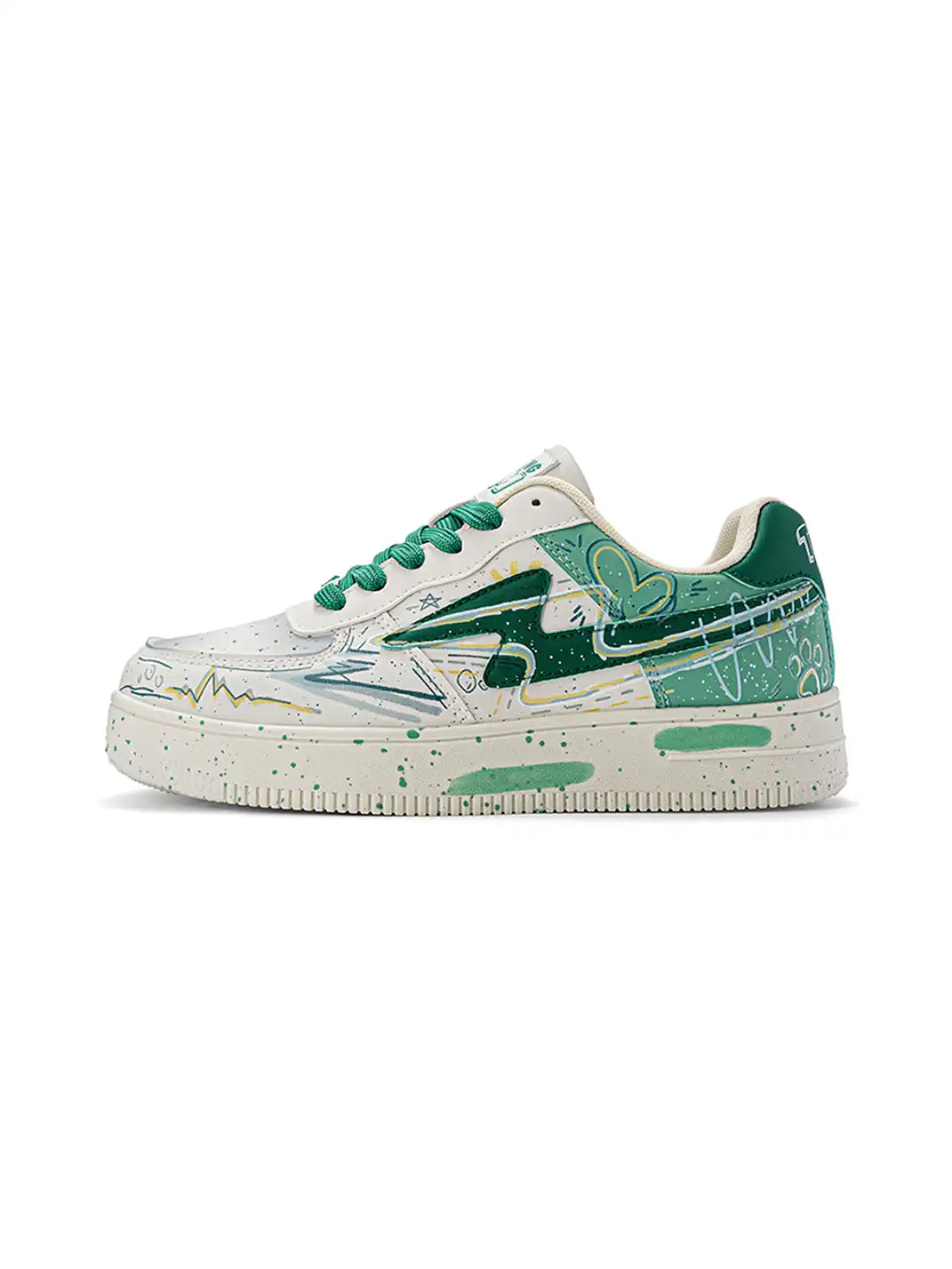 TALKING TOM | "Dopamine" Graffiti Lightning Sneakers