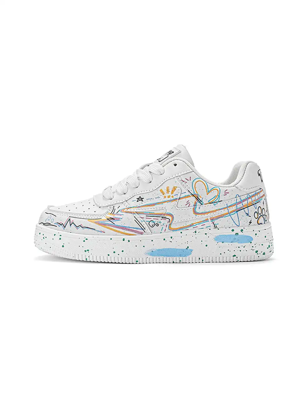 TALKING TOM | "Dopamine" Graffiti Lightning Sneakers