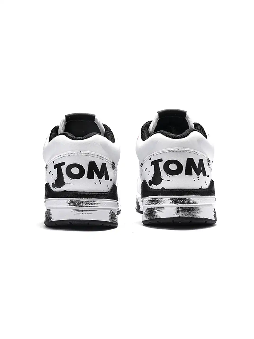 TALKING TOM | "Flame" Scuffed Sneakers