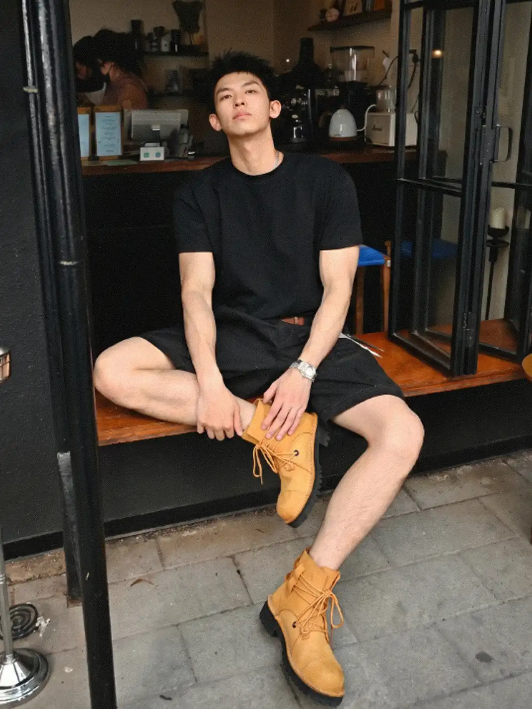 CROOKED CARD | Full Leather Retro Chelsea Boots