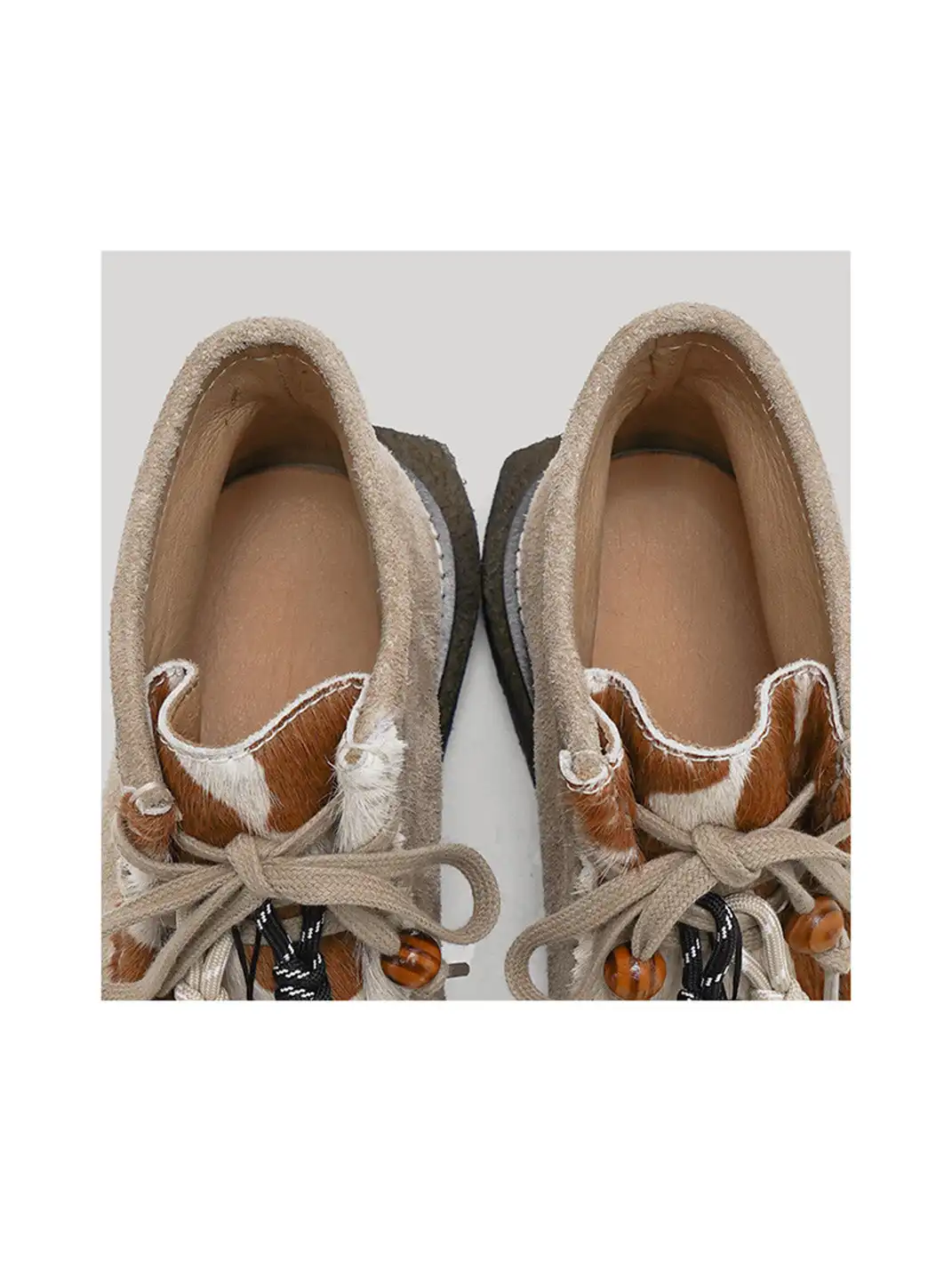 CROOKED CARD | Unique Leather Moccasin Shoes