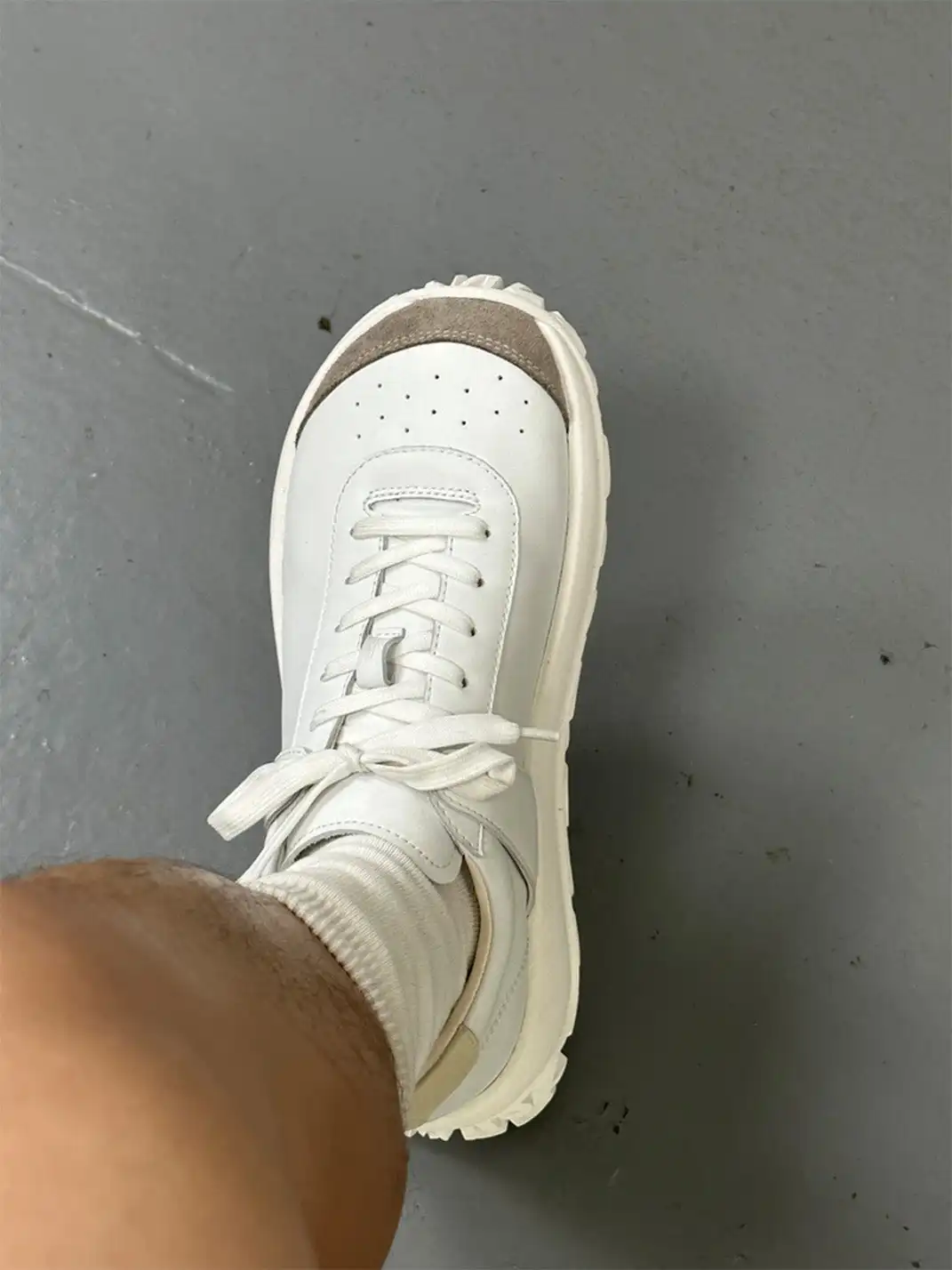 CROOKED CARD | Chunky Platform Soft Sole Casual Sneakers
