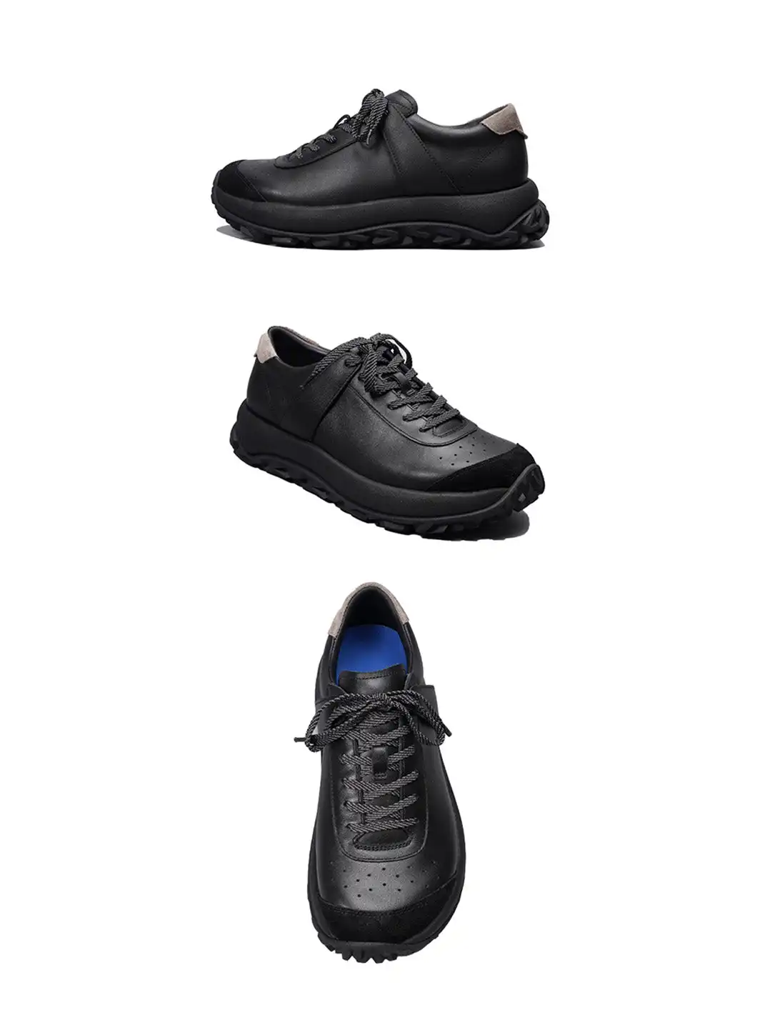 CROOKED CARD | Chunky Platform Soft Sole Casual Sneakers