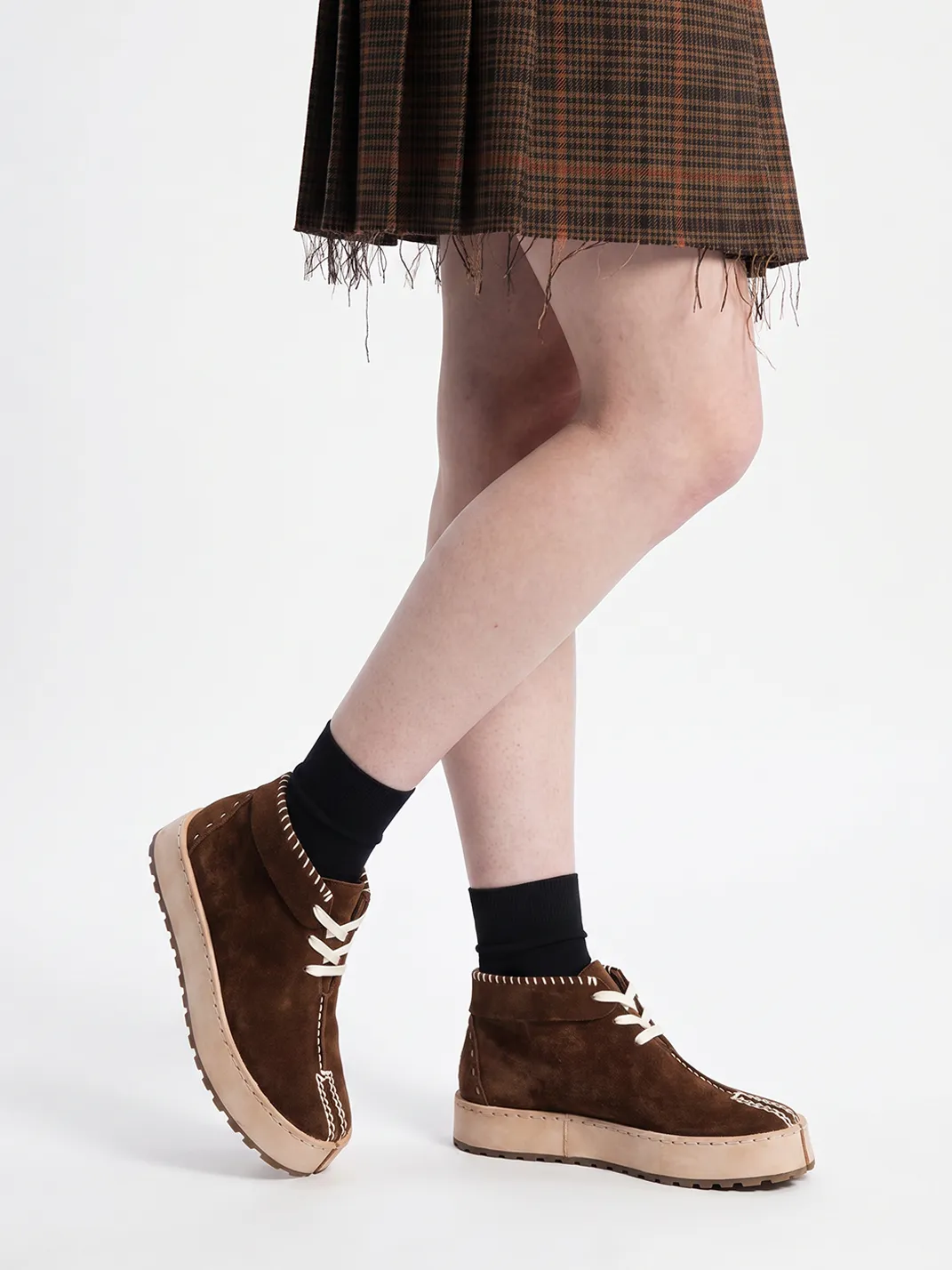CROOKED CARD | Lacing Tabi Chelsea Boots