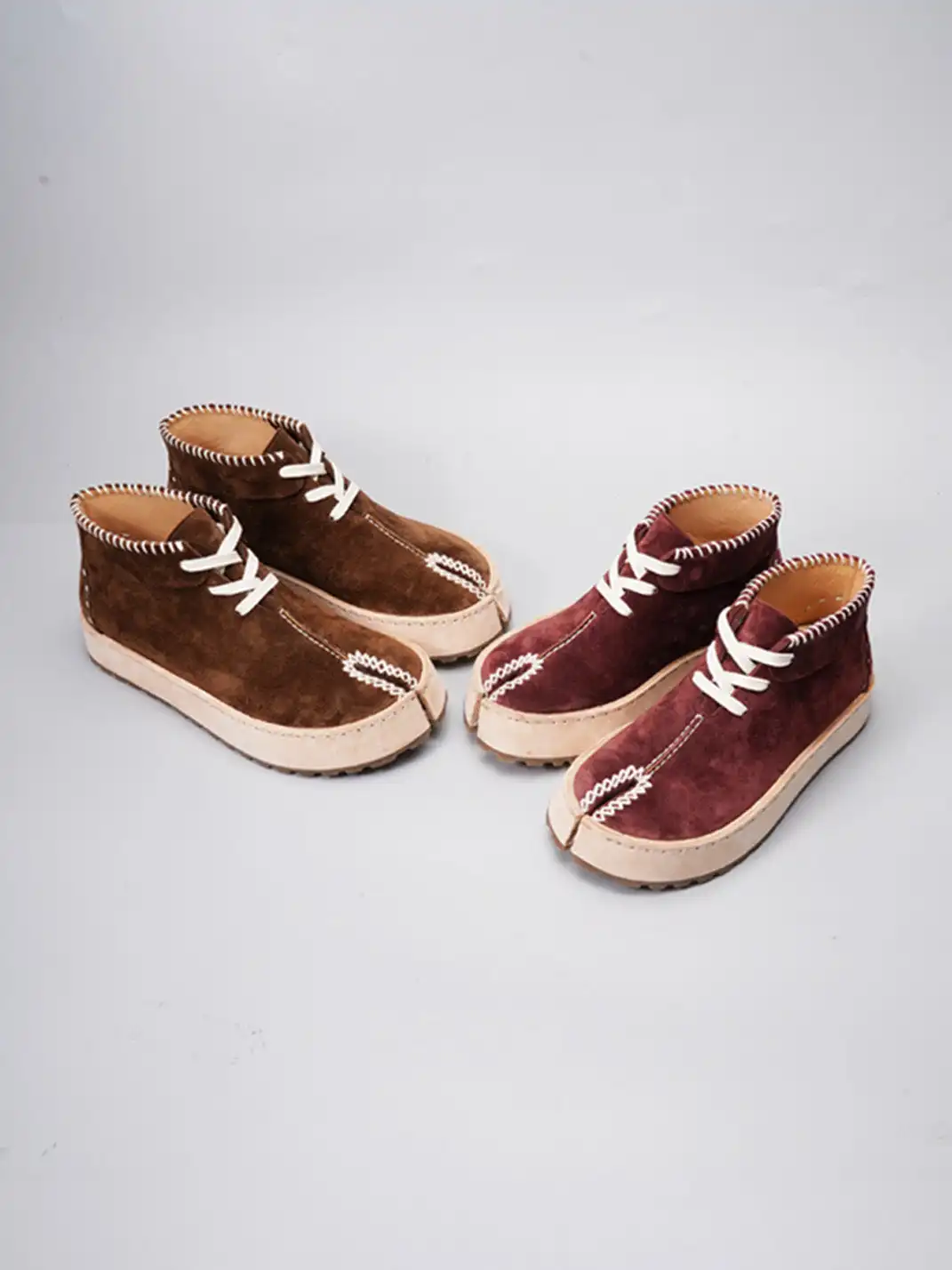 CROOKED CARD | Lacing Tabi Chelsea Boots