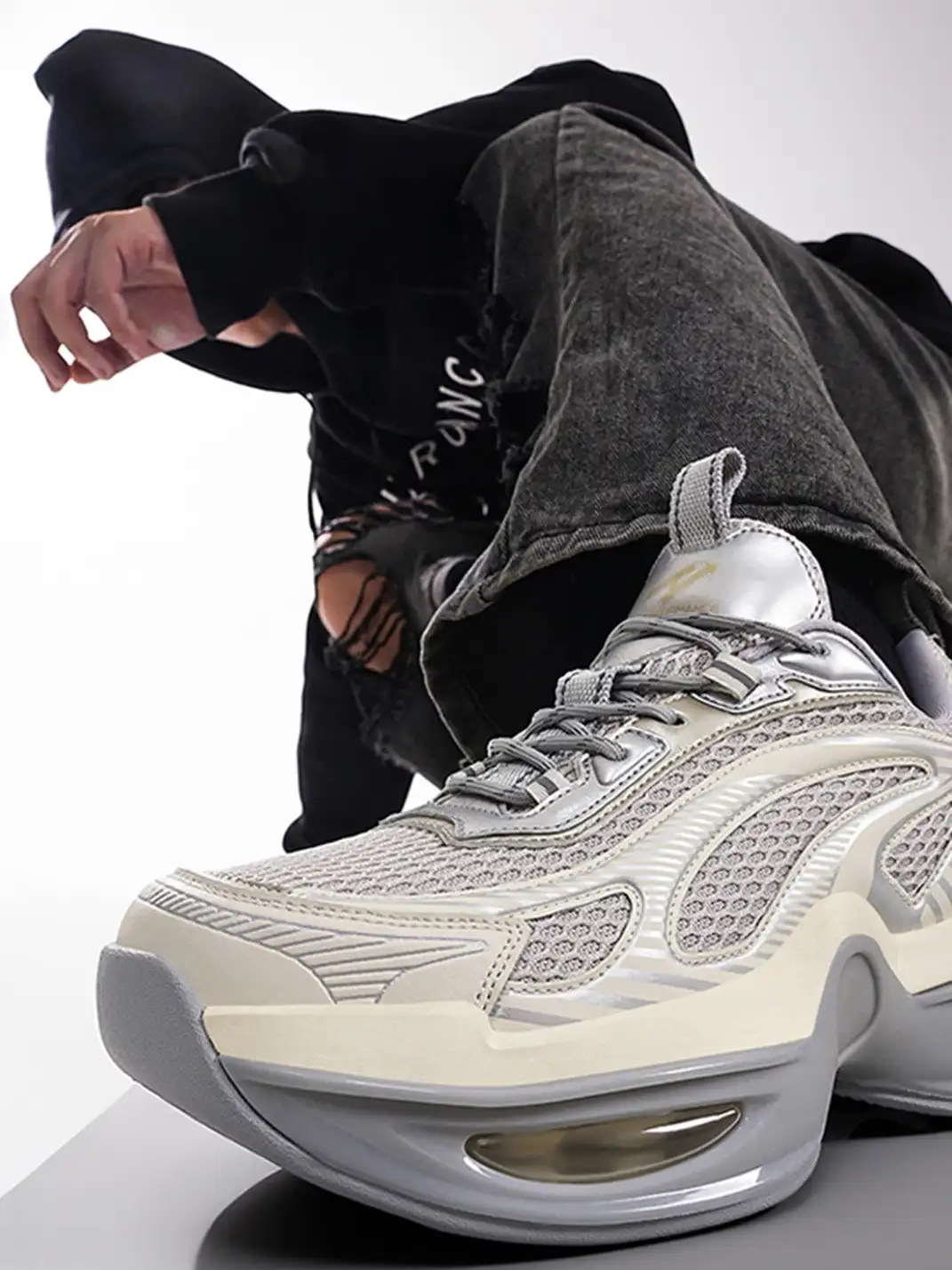 N·HOT | Futuristic Casual Platform Shoes