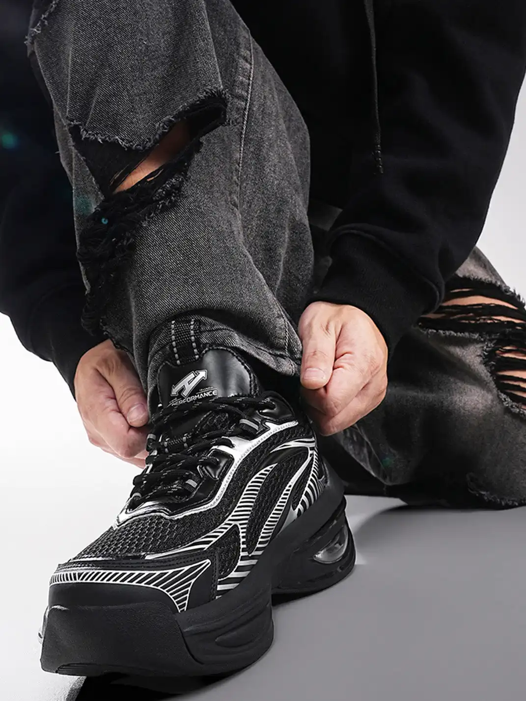 N·HOT | Futuristic Casual Platform Shoes