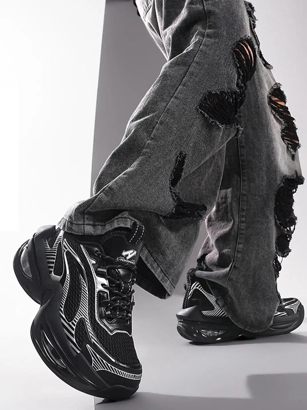 N·HOT | Futuristic Casual Platform Shoes