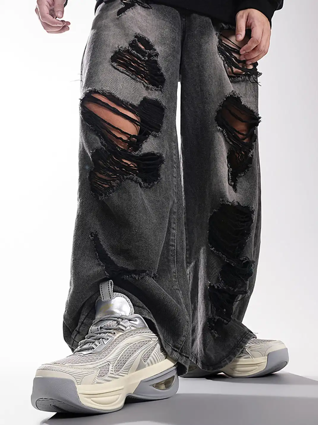 N·HOT | Futuristic Casual Platform Shoes