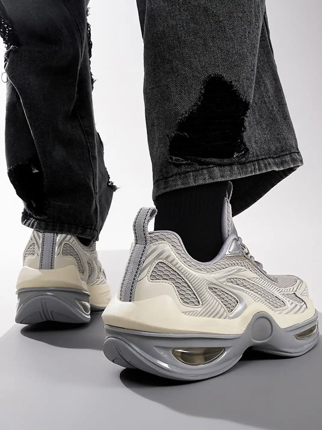 N·HOT | Futuristic Casual Platform Shoes