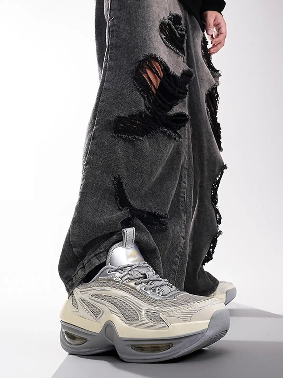 N·HOT | Futuristic Casual Platform Shoes
