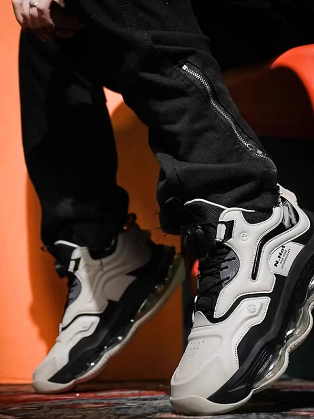 N·HOT | High Platform Air Cushion Sneakers
