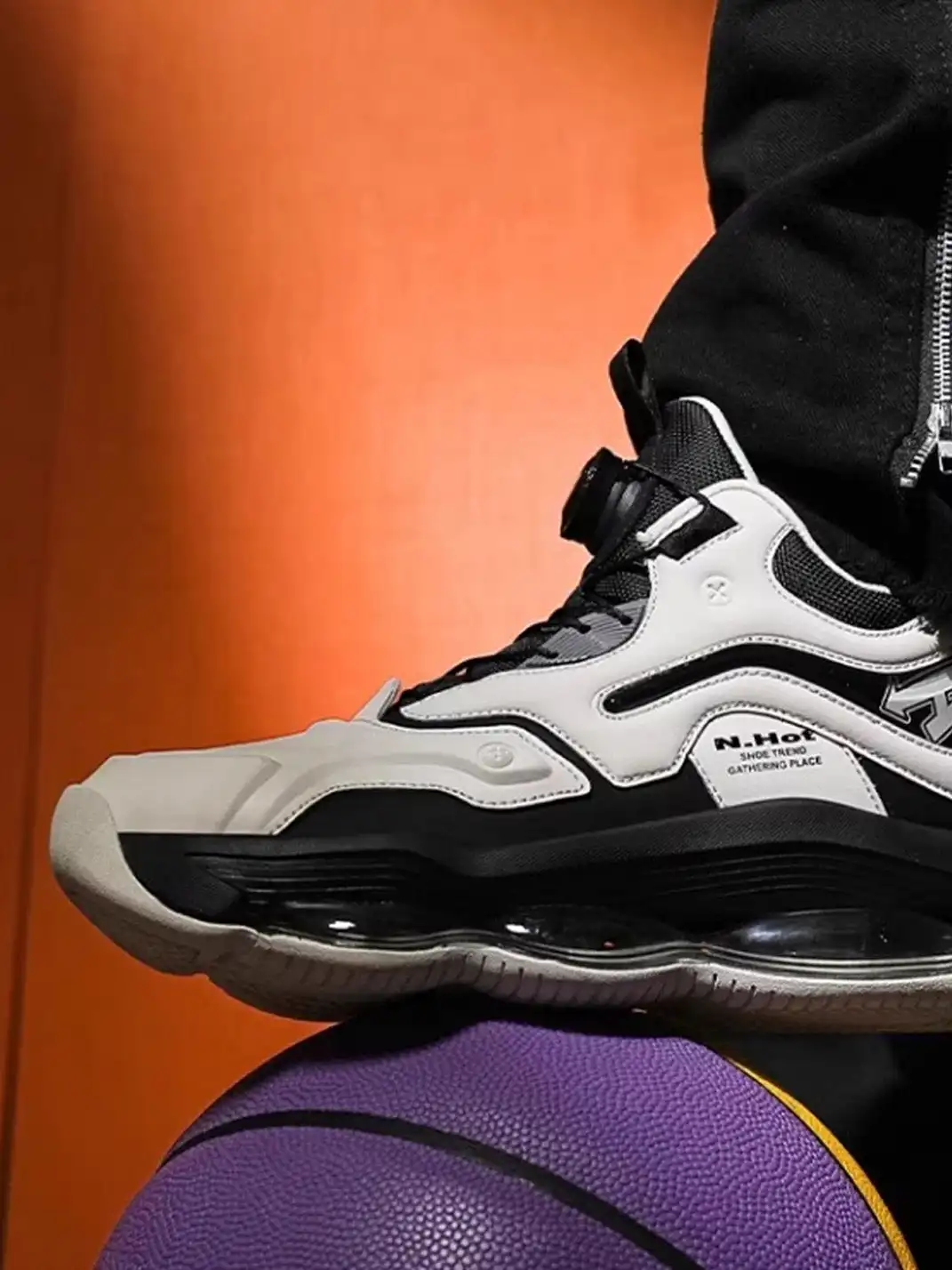 N·HOT | High Platform Air Cushion Sneakers