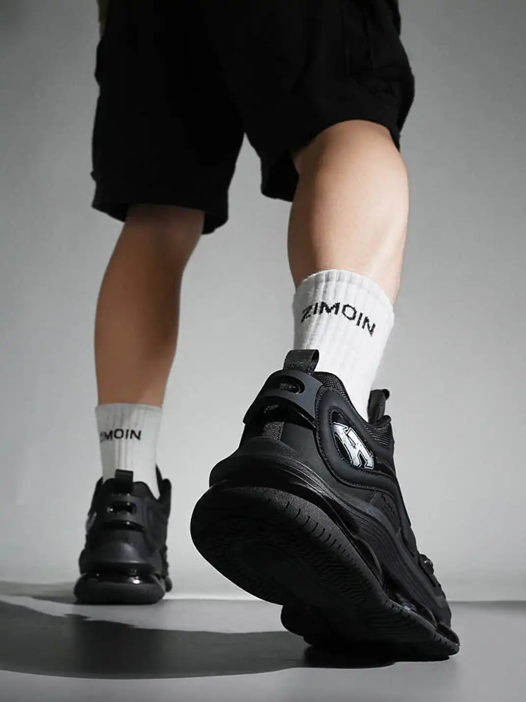 N·HOT | High Platform Air Cushion Sneakers
