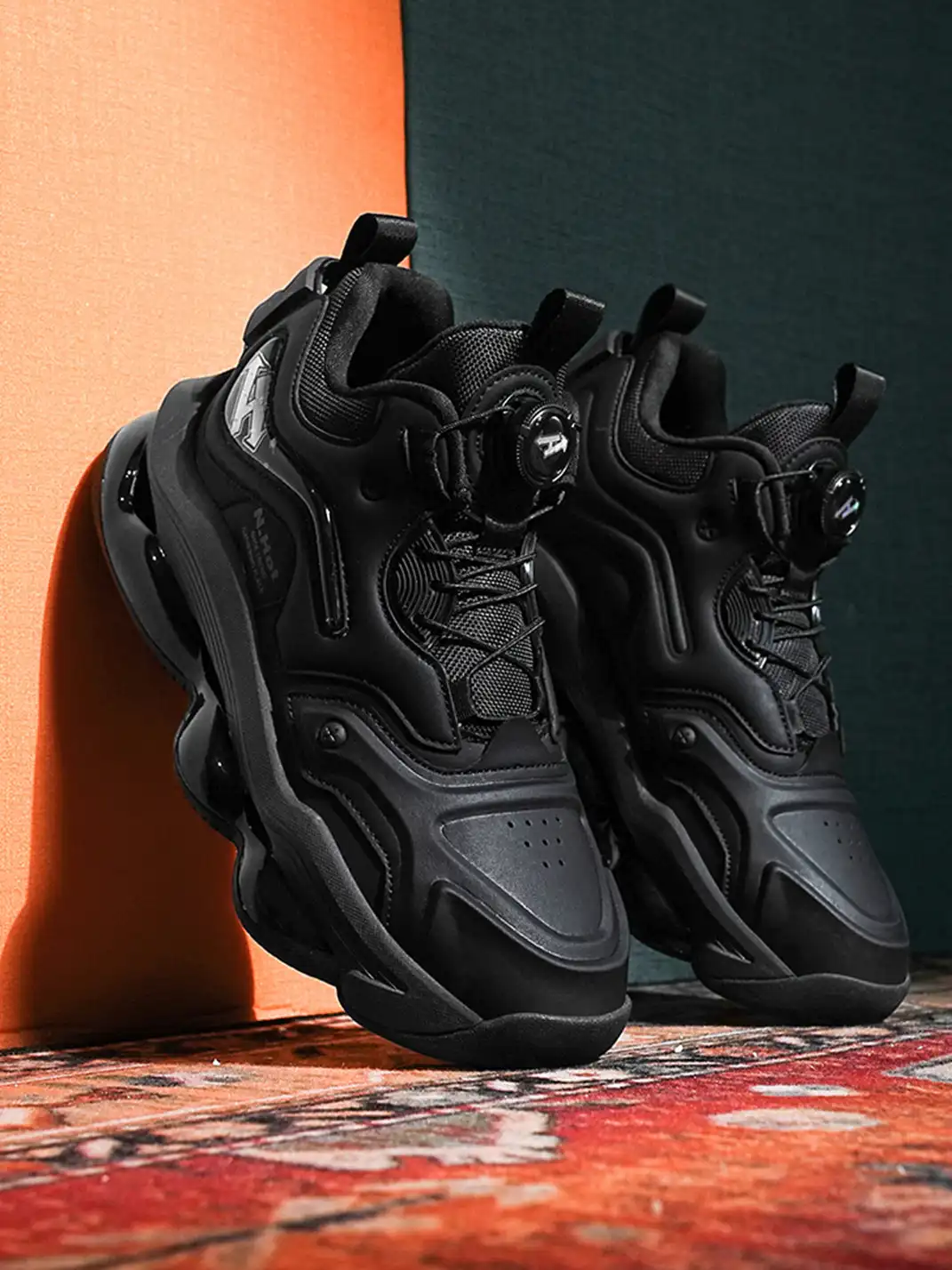 N·HOT | High Platform Air Cushion Sneakers