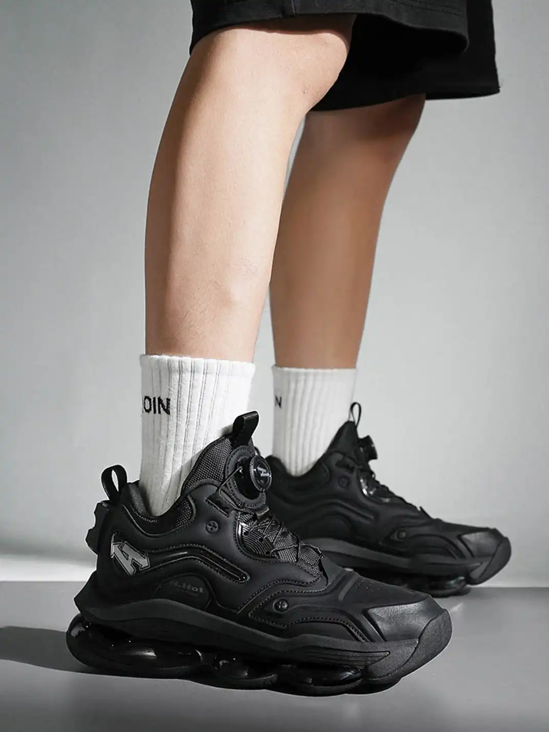 N·HOT | High Platform Air Cushion Sneakers