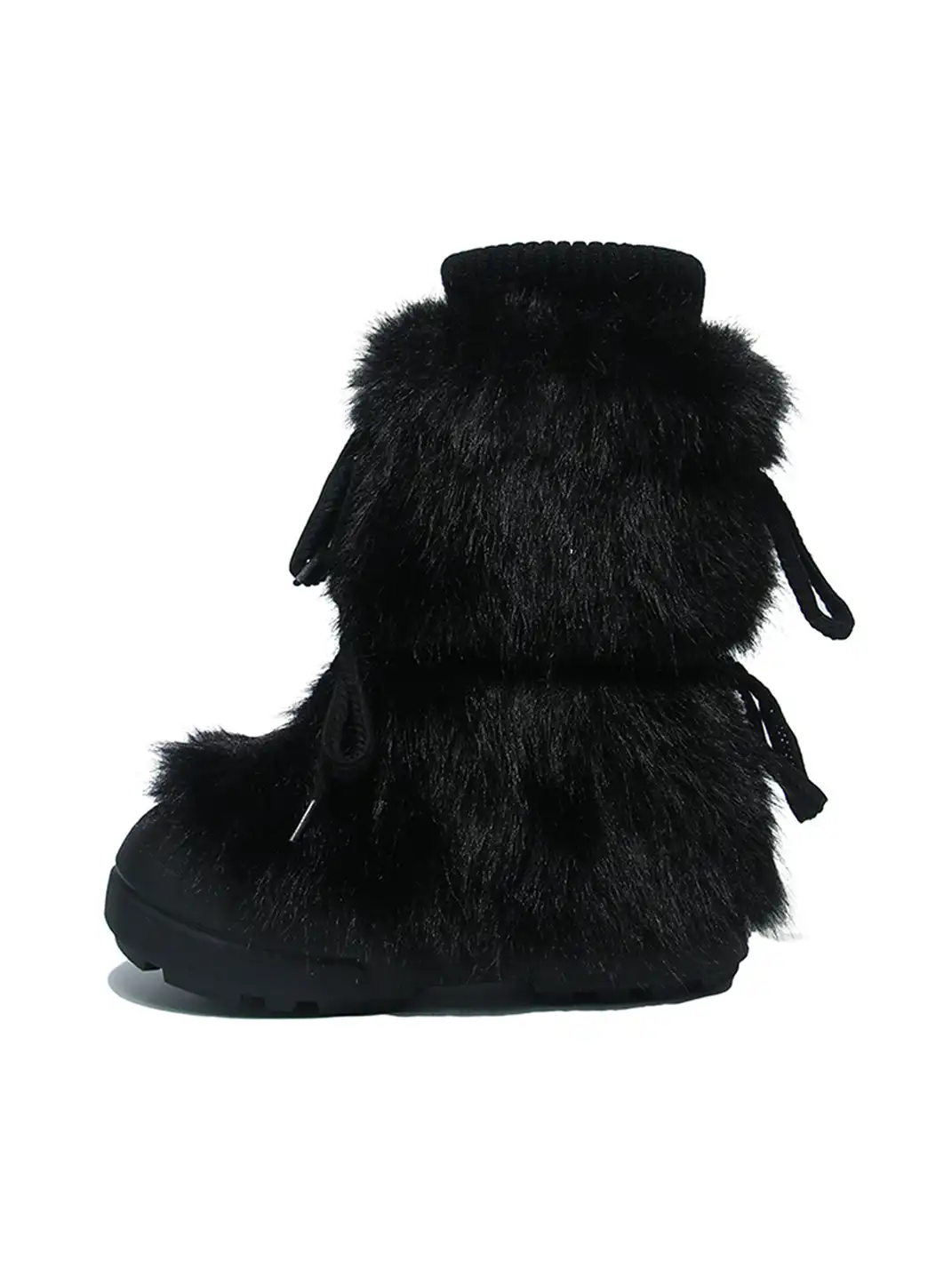 GSL | Fur Lined Mid-Top Platform Ankle Boots