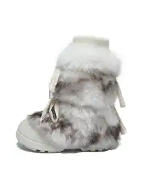 GSL | Fur Lined Mid-Top Platform Ankle Boots
