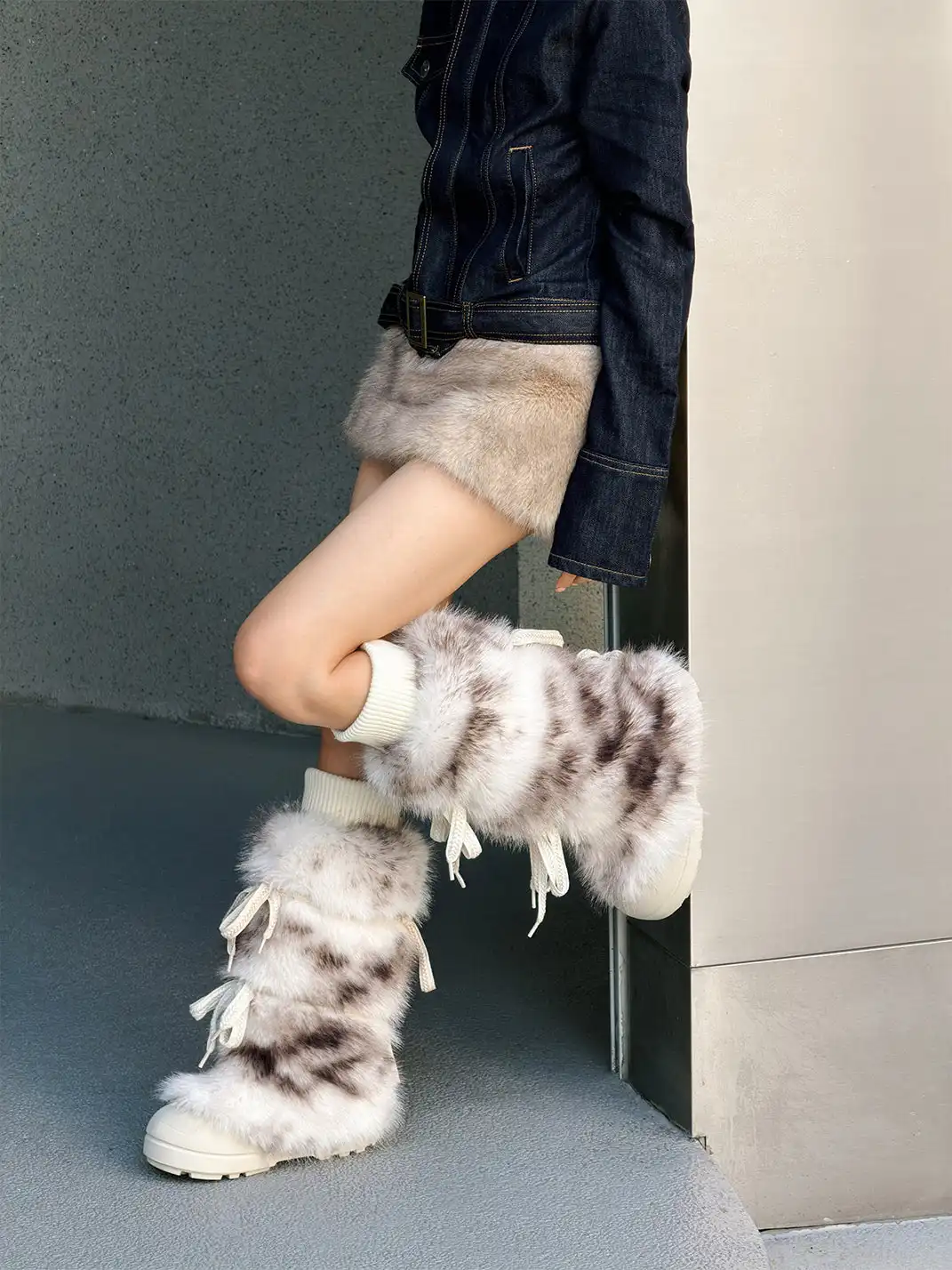 GSL | Plush-lined Tall Platform Boots