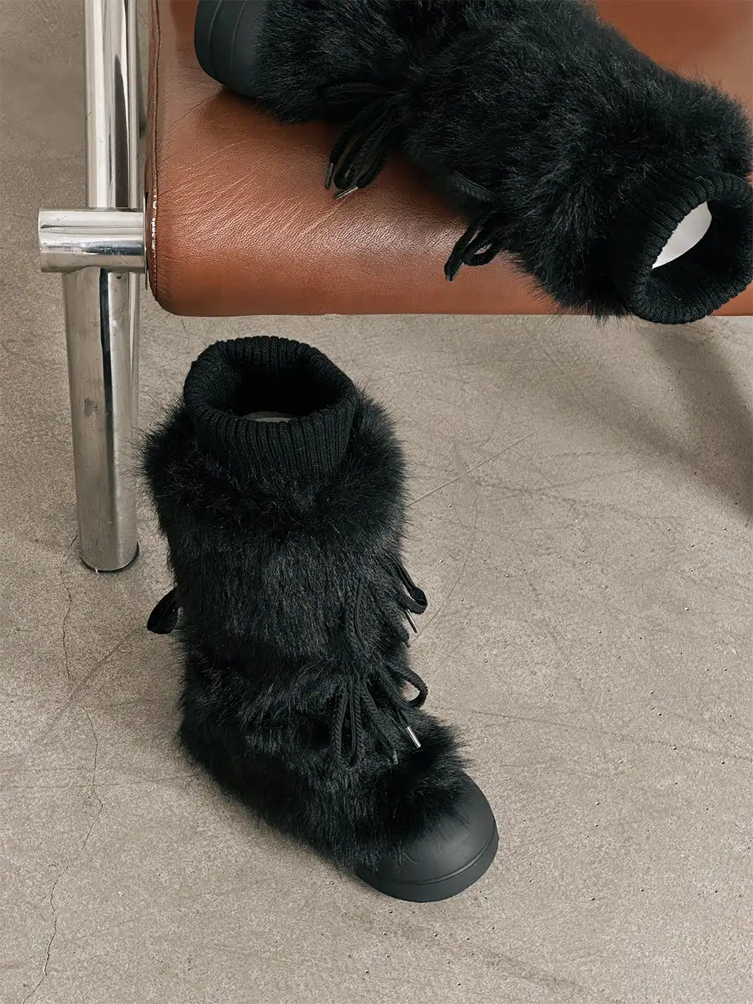 GSL | Plush-lined Tall Platform Boots