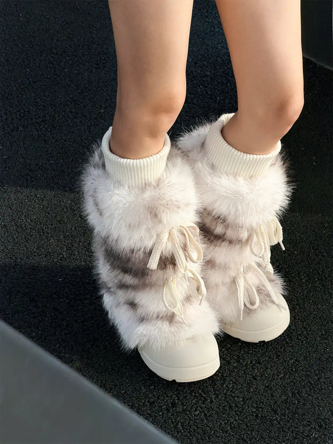 GSL | Plush-lined Tall Platform Boots