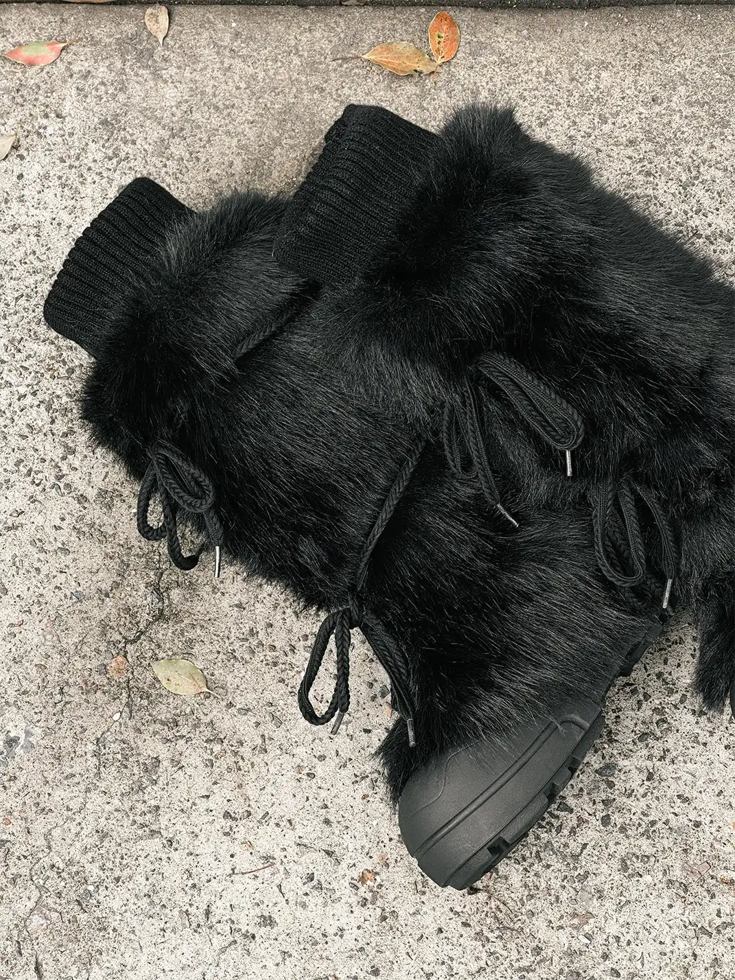 GSL | Plush-lined Tall Platform Boots