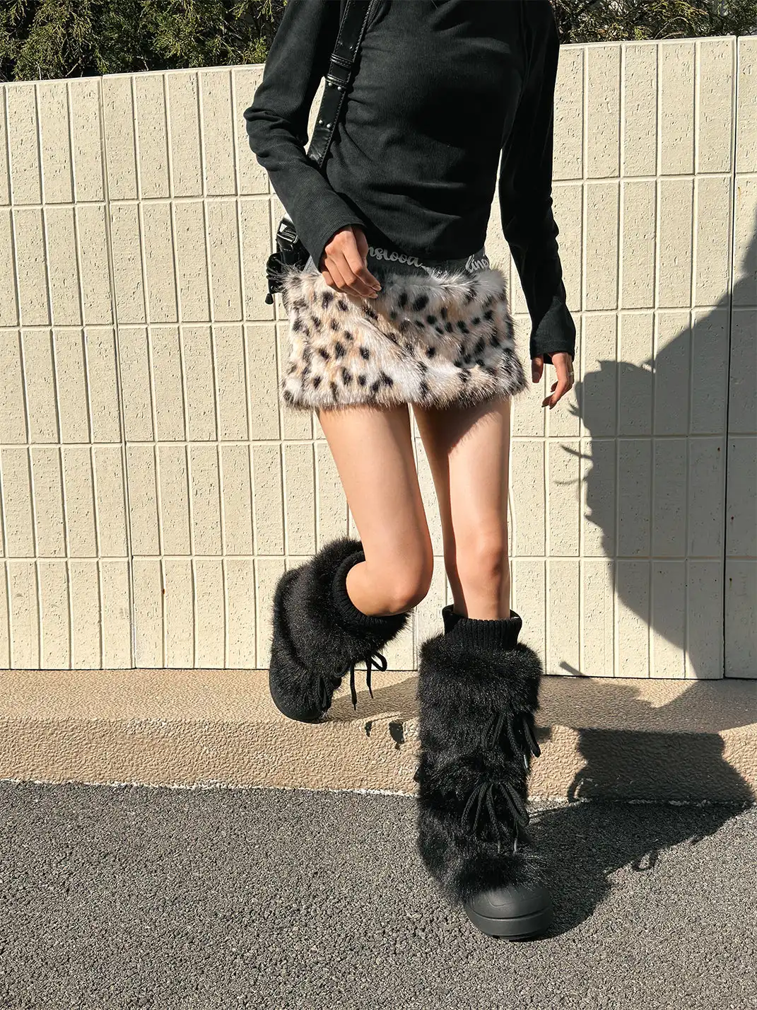 GSL | Plush-lined Tall Platform Boots
