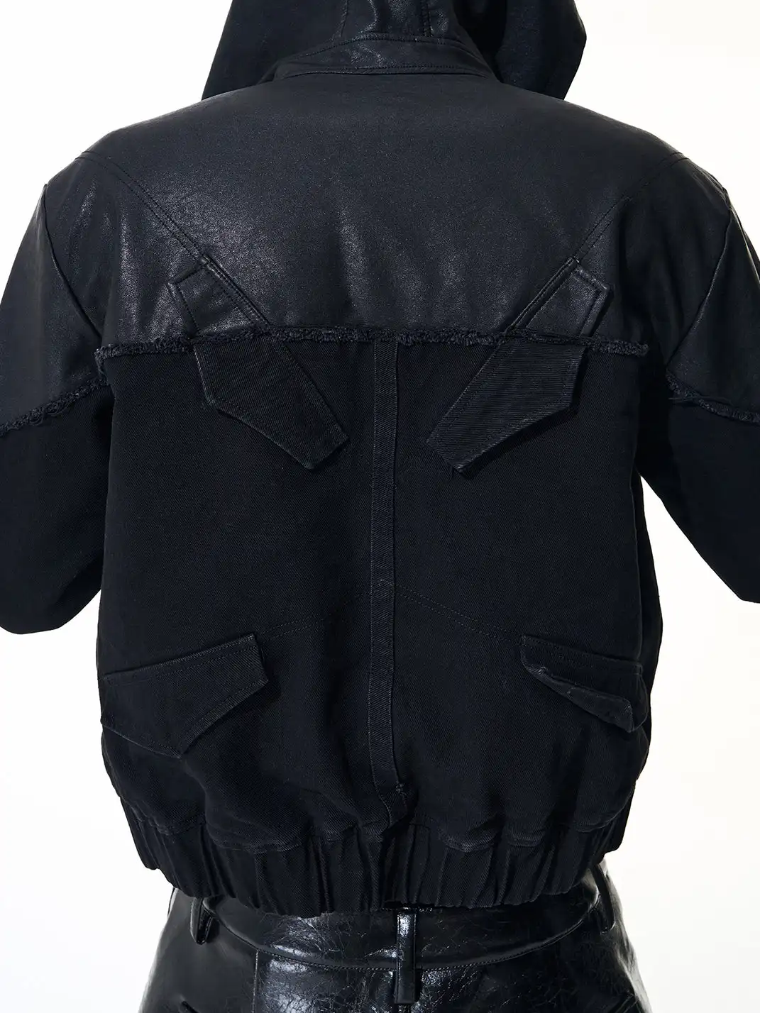 Fourth3ex | Embroidered Leopard Bomber Jacket