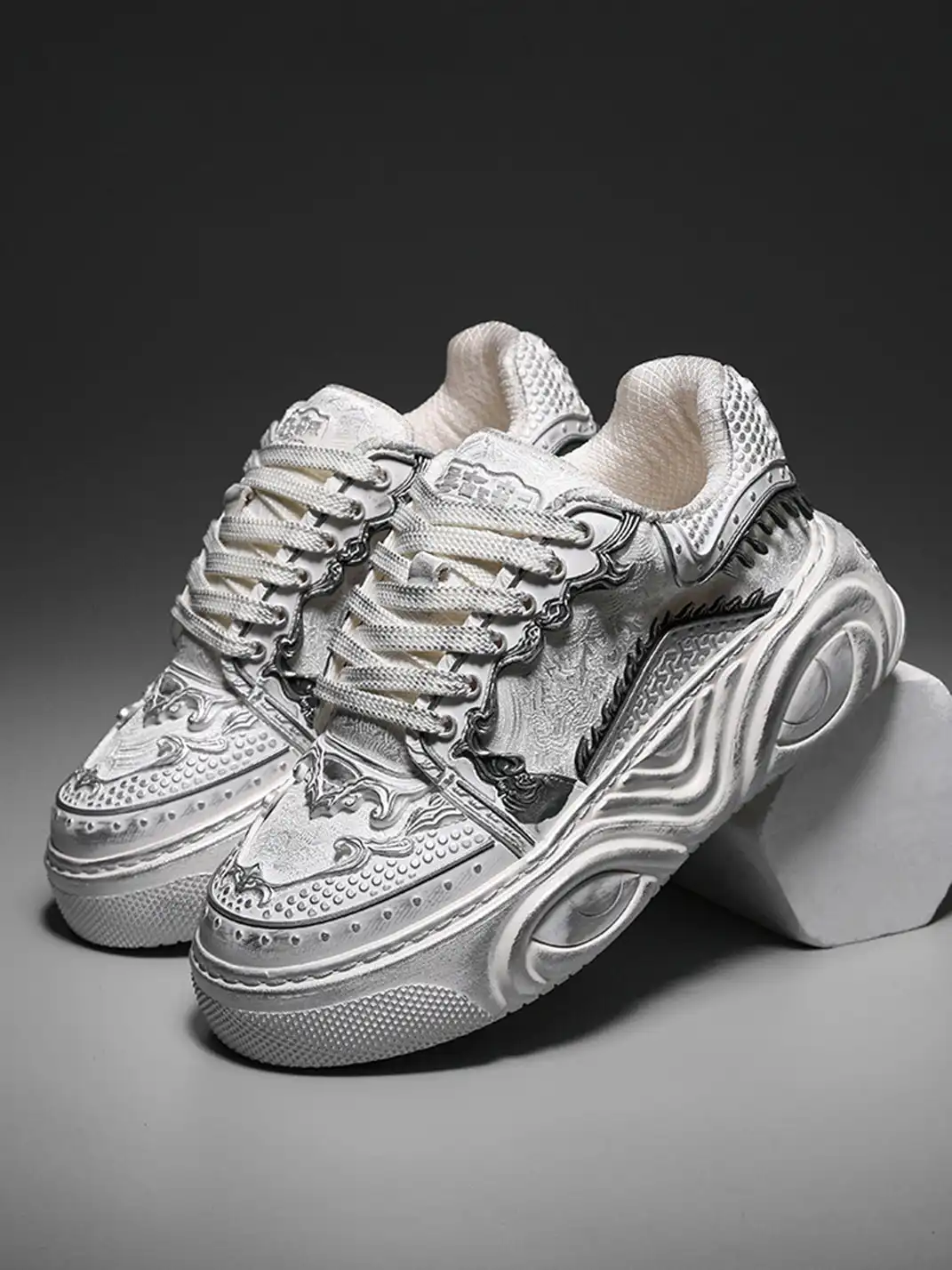 SGSX | Wukong-Relief Chunky Sneakers