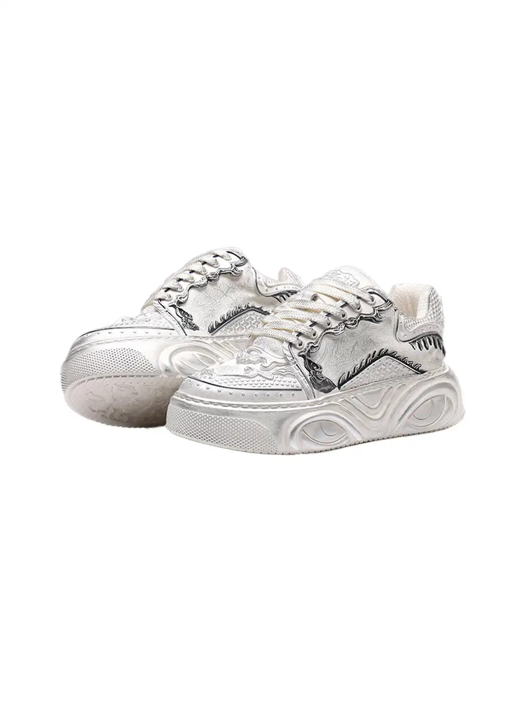 SGSX | Wukong-Relief Chunky Sneakers