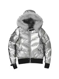 PAIKI | Mink Fur Hooded Down Jacket