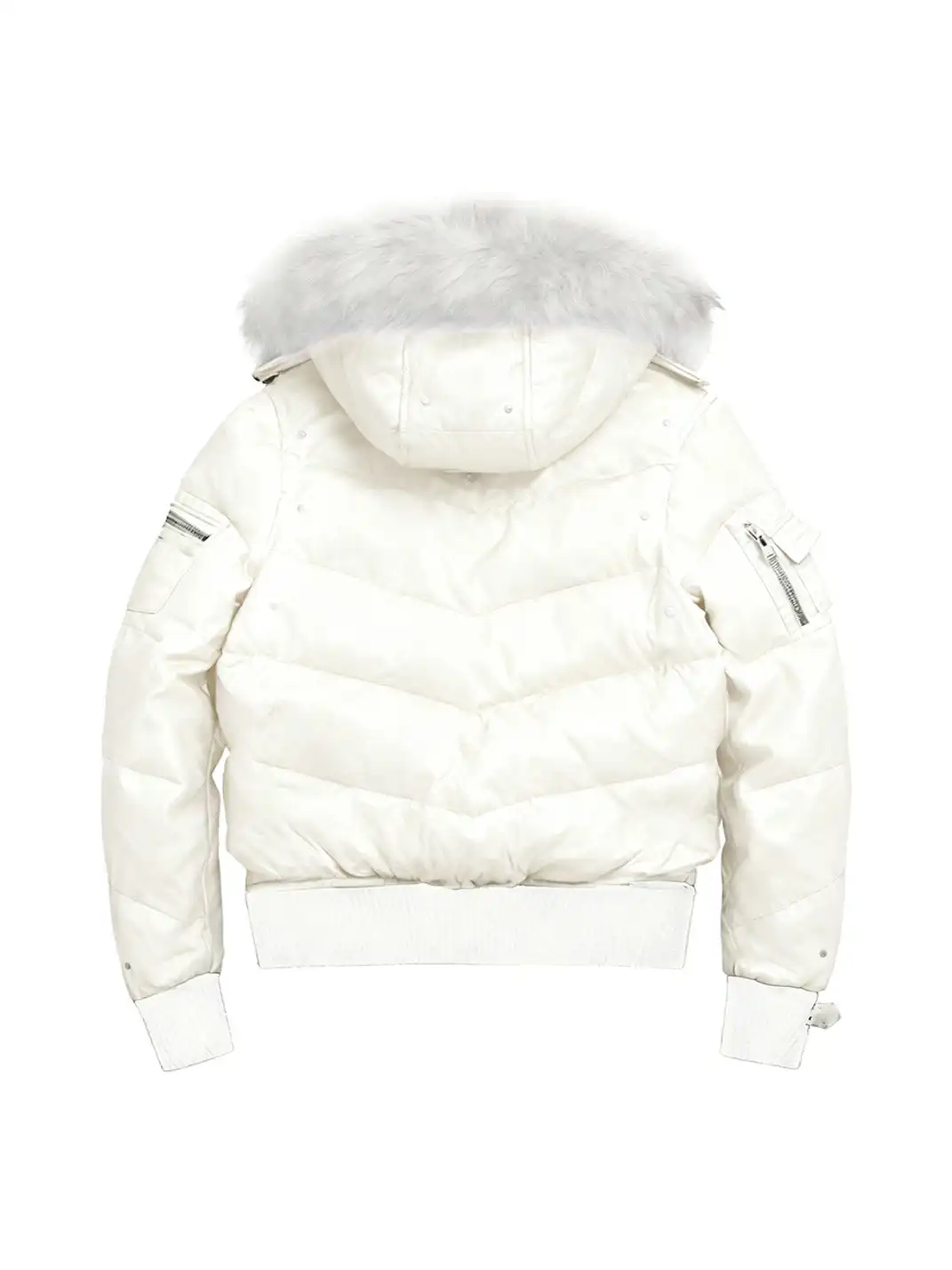 PAIKI | Mink Fur Hooded Down Jacket