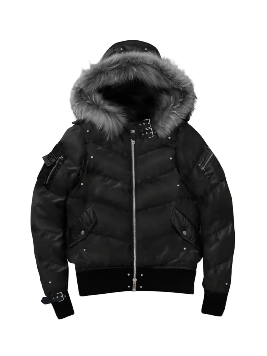 PAIKI | Mink Fur Hooded Down Jacket - 3