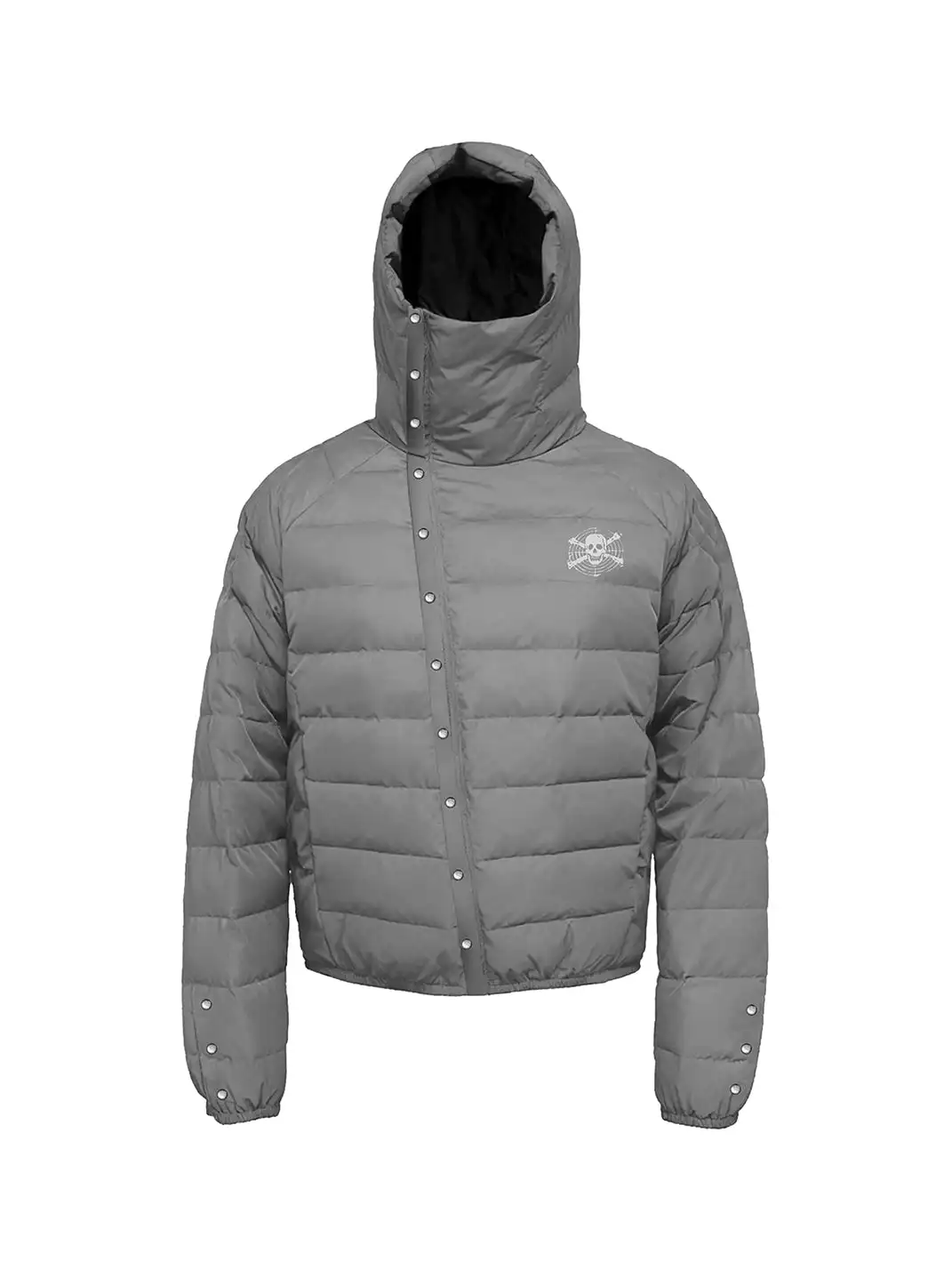 PAIKI | Skull Graphic Padded Jacket
