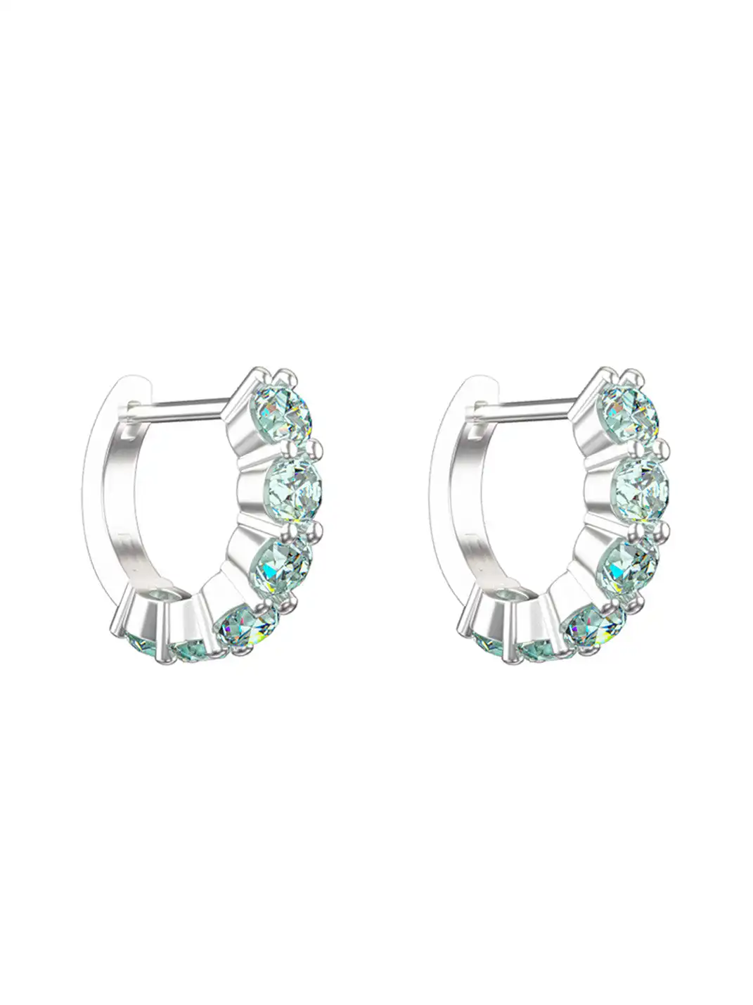 ICEGANG | Blue Moissanite Starry Sky Earrings