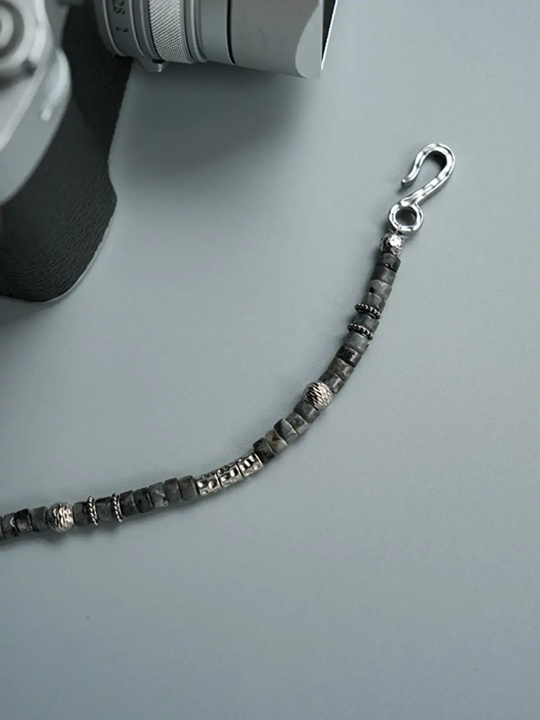 1sman | Natural Tiger Eye Stone Beaded Bracelet