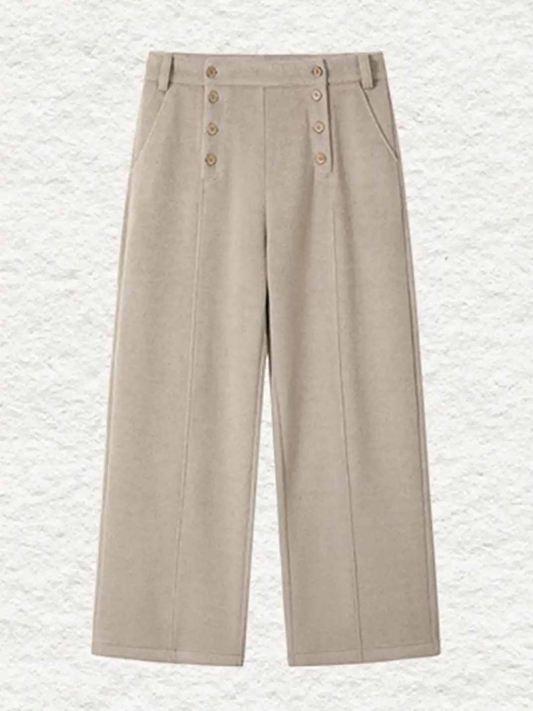 KREATE | Double-Breasted Fit Pants