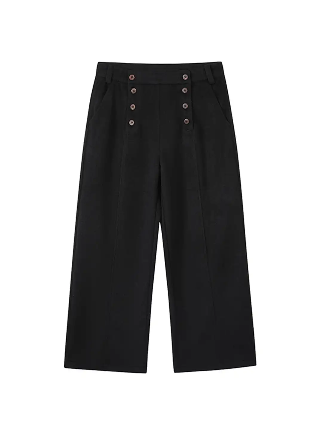 KREATE | Double-Breasted Fit Pants