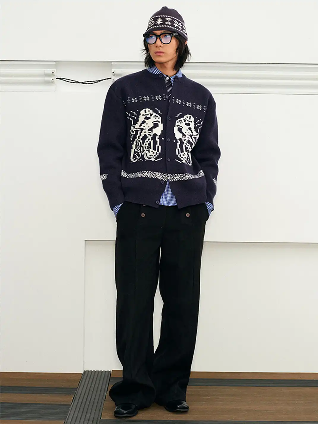 KREATE | Double-Breasted Fit Pants