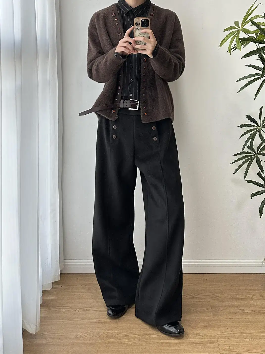 KREATE | Double-Breasted Fit Pants