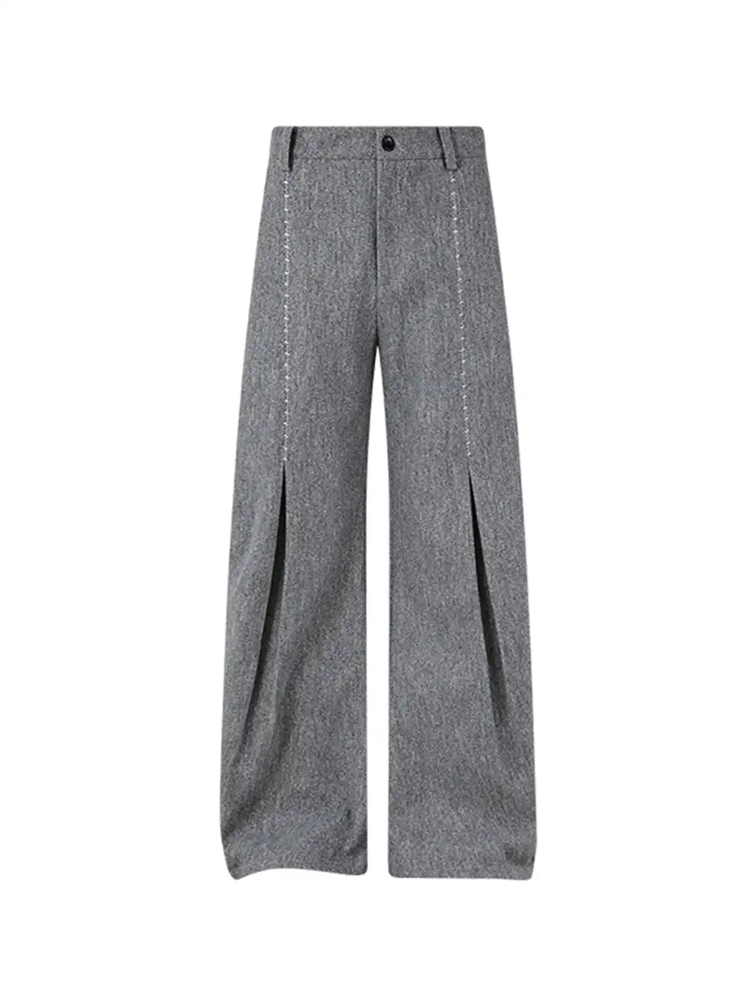 KREATE | Hand-Stitched Pleated Trousers
